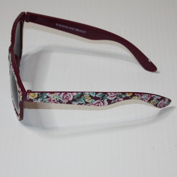 Sugar and Bruno Girl's Floral Sunglasses with UVA & UVB Protection One Size - Picture 2 of 2